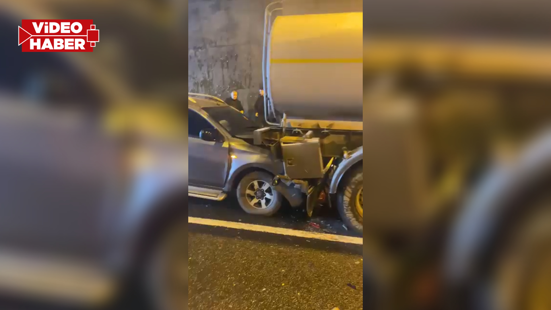 Gaziantep otoyolunda art arda zincirleme kaza! Nurdağı Tüneli...
