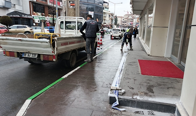 Kazanın Ardından Hemen Belediye Tarafından İşlem Başlatıldı