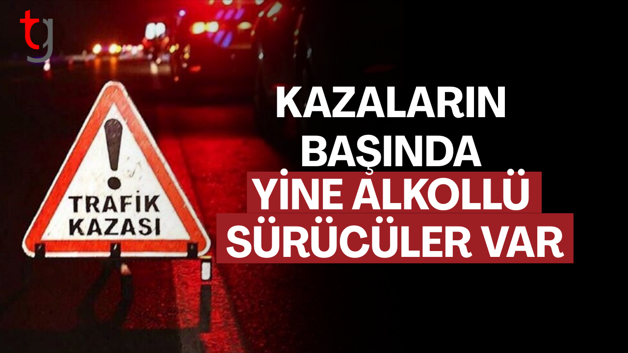 Alkol alan sürücüler Lefkoşa ve Girne'de kaza yaptı.