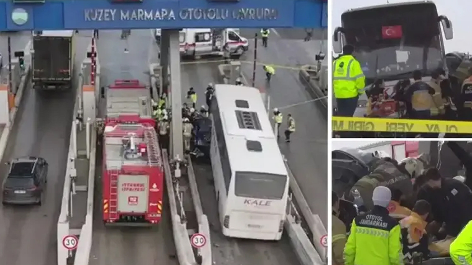 Korkunç kazada 2 kişi hayatını kaybetti, güvenlik kamerası görüntüleri yayınlandı.