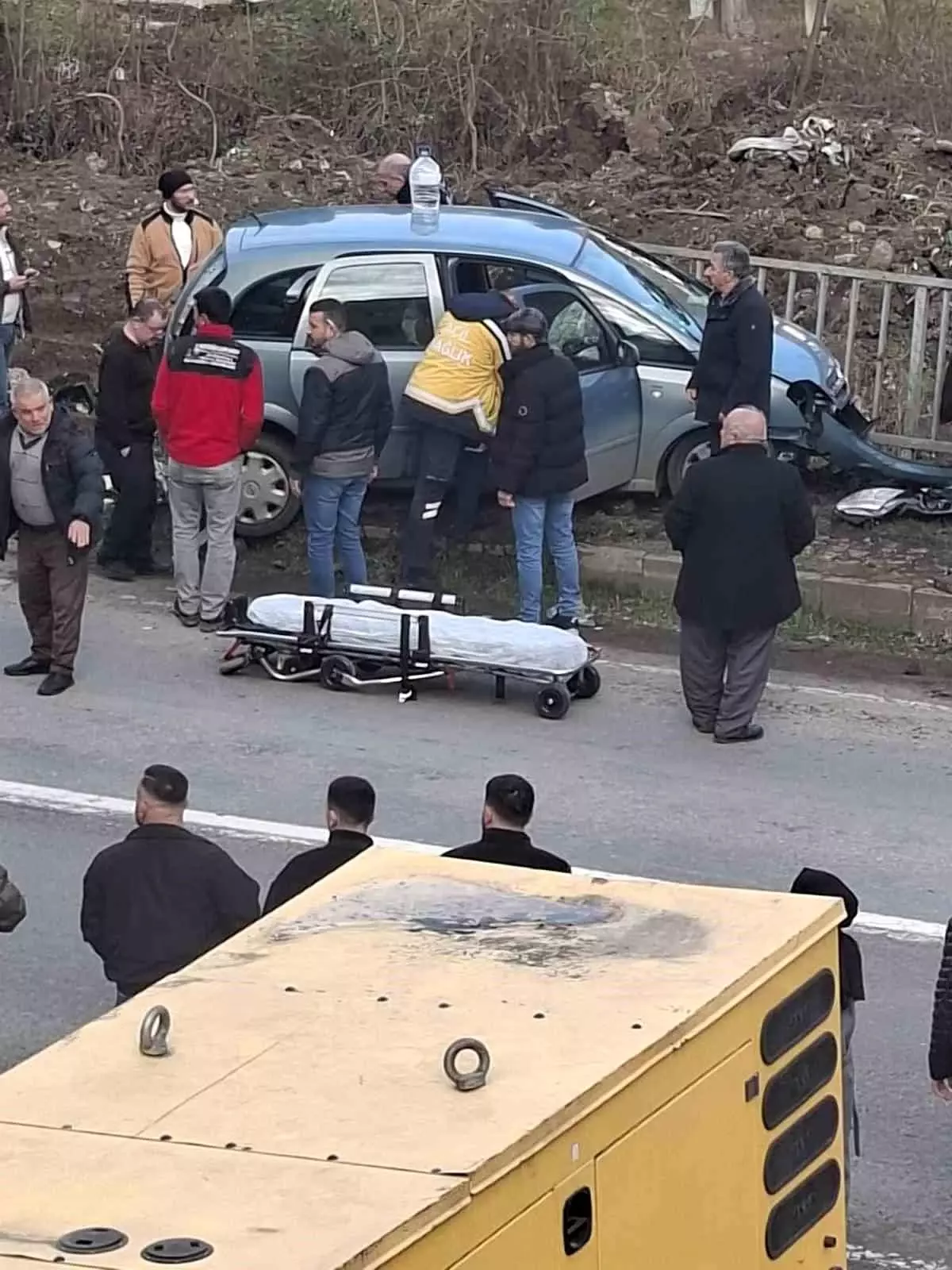 Akçaabat'ta Kaza: Bir Kişi Hayatını Kaybetti, Bir Kişi Yaralandı.