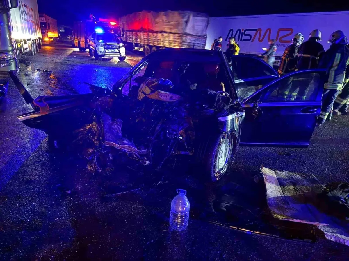 Burdur'da ölü, 7 yaralı: feci trafik kazası