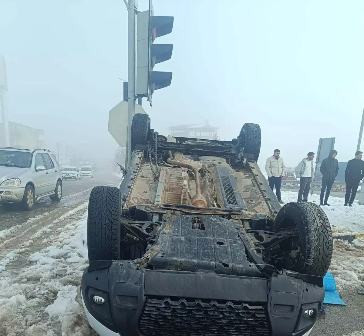İslahiye'de 4 kaza meydana geldi, 8 kişi yaralandı.
