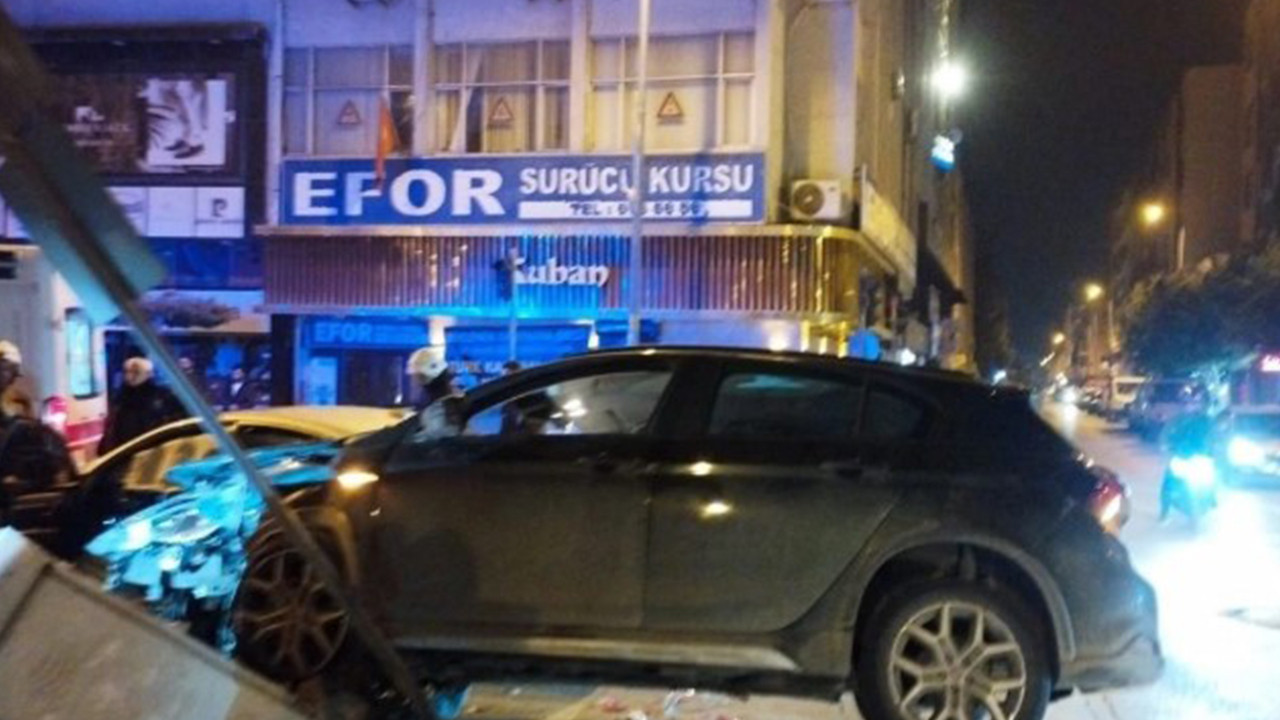 Kazada İskenderun'da 2 kişi yaralandı.
