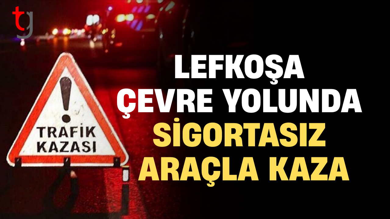 Lefkoşa'da Çevre Yolu'nda maddi zararlı trafik kazası oldu.