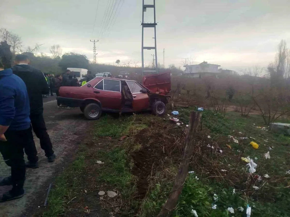 Zonguldak'ta Kaza: 2 Kişi Yaralı