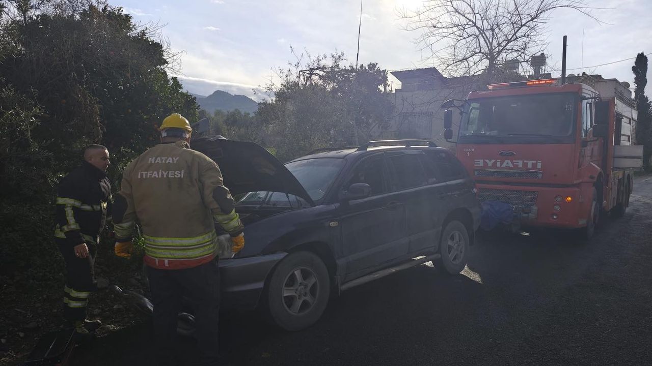 Erzin Gökdere Mahallesi'nde Kaza: 1 Kişi Yaralandı.