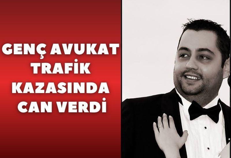 Genç hukukçu trafik kazasında hayatını kaybetti.