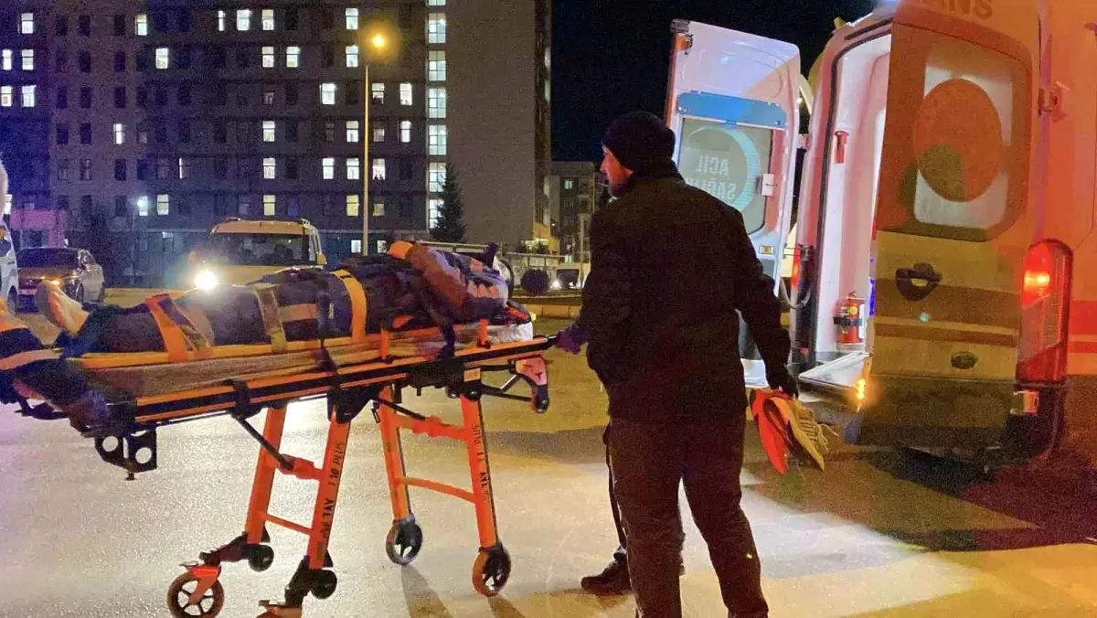 Çorum'da Kurye Kaza Geçirdi: Yaralı Durumda