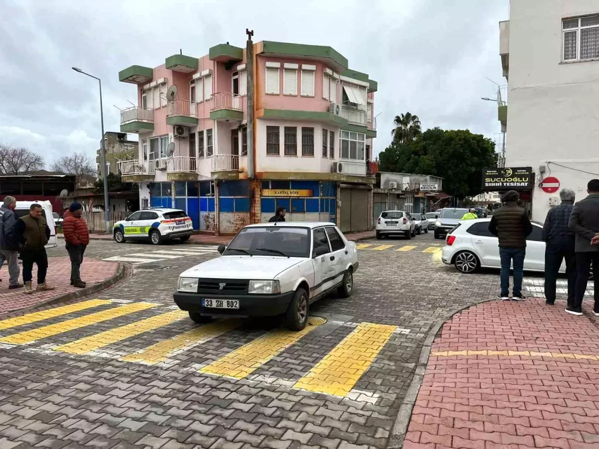 Gazipaşa'da Trafik Kaza Sonucu 2 Kişi Yaralandı.