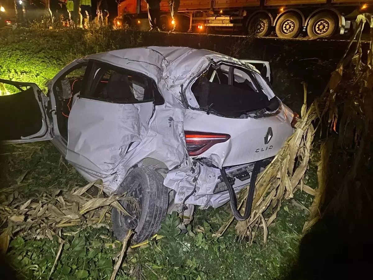 Osmaneli'de Kaza Sonucu İki Kişi Ağır Şekilde Yaralandı