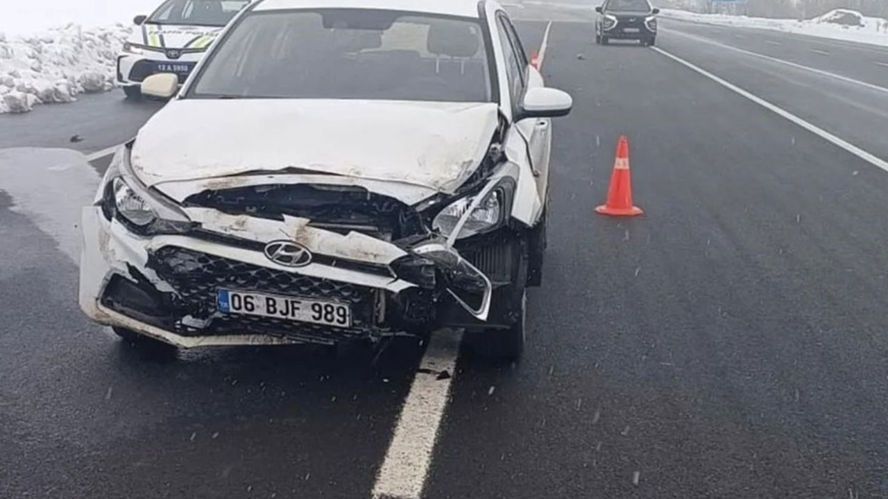 Bingöl'de meydana gelen kaza sonucunda 5 kişi yaralandı.