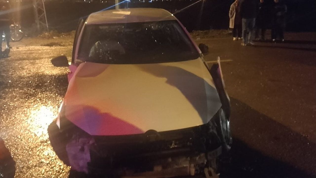 Osmaniye'de Yağmur Kaza Riskini Artırdı