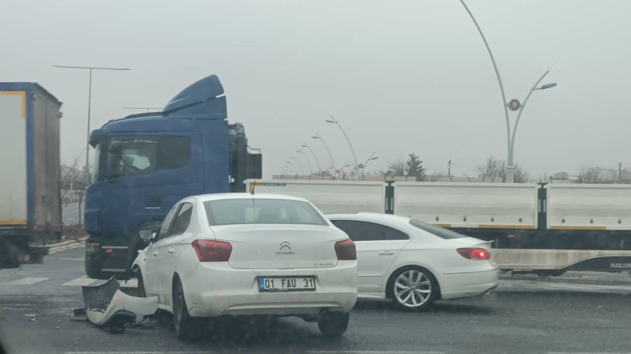 Diyarbakır'da maddi zarara neden olan kaza