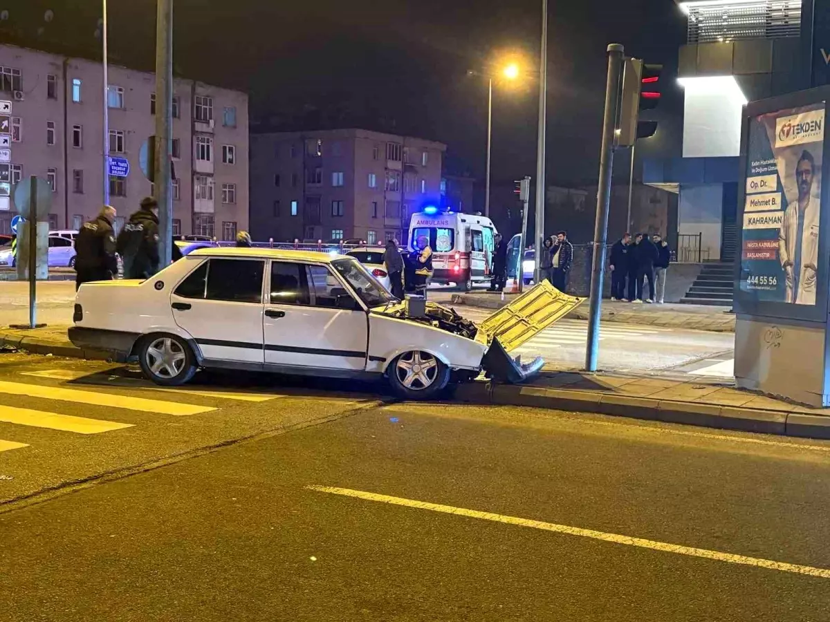 Kayseri'de Kaza Sonucu Yaralanan Olmadı.