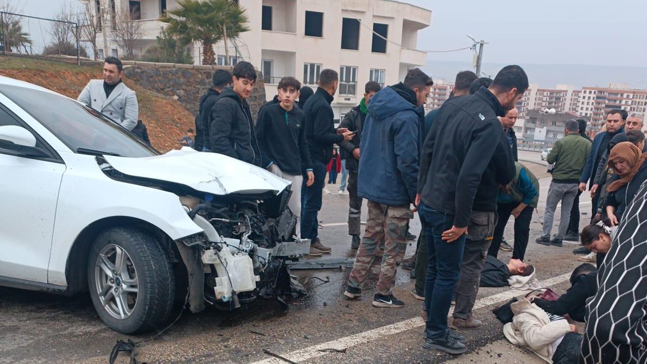 Şırnak'ta kaza: Beş kişi yaralı
