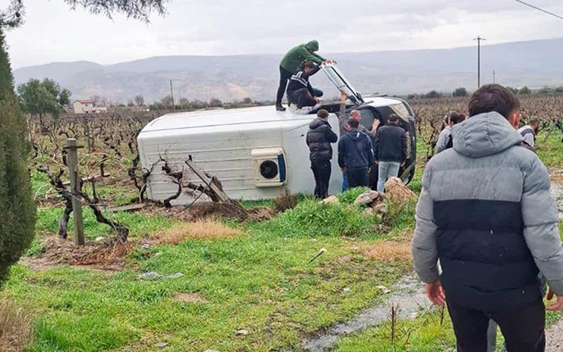 Denizli'de sabıkalı yolda 2 yeni kaza haberi