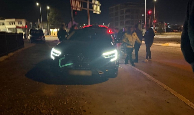 Erbaa'da Kavşak Kaza Olayı Hafif Geçildi