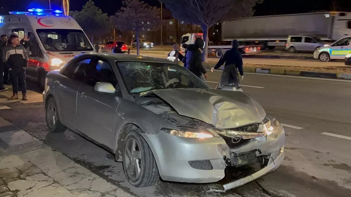 Aksaray'da kaza sonucu 6 kişi yaralandı.