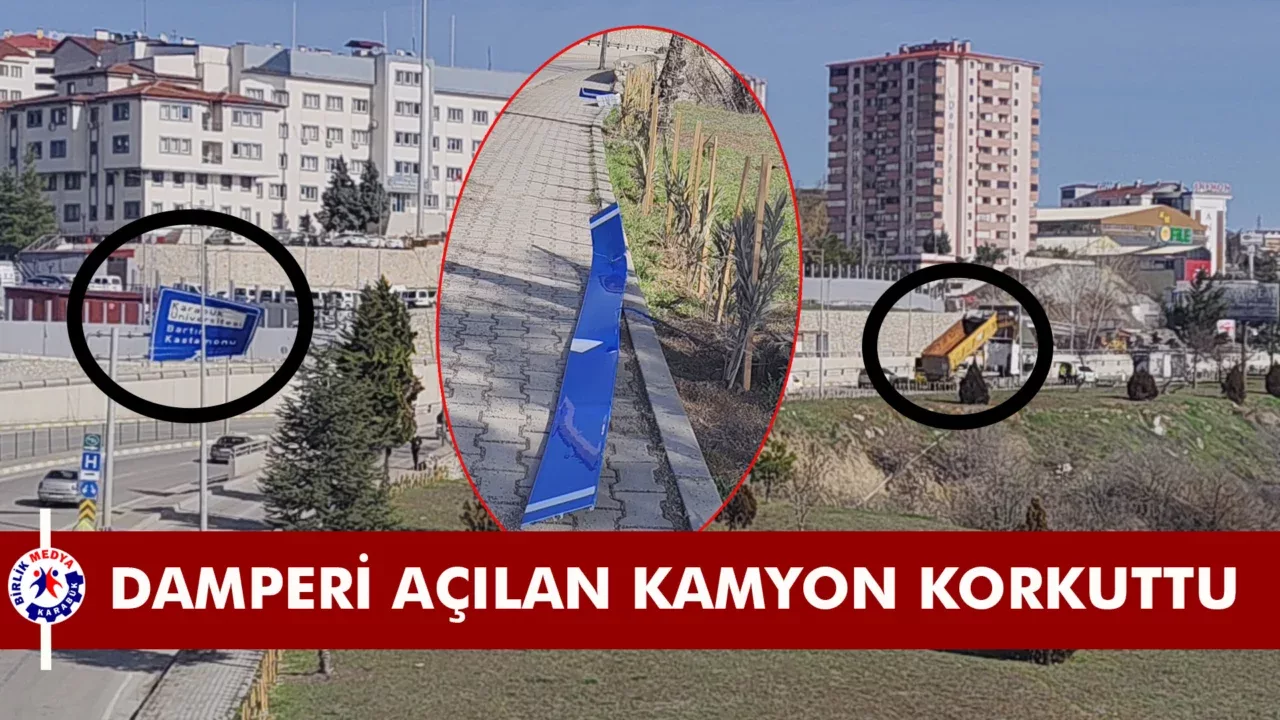 KARABÜK’TE MADDİ HASARLI KAZA