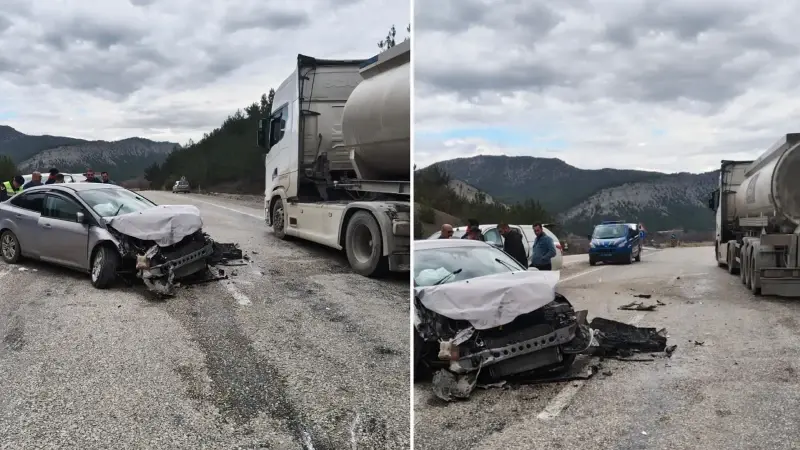 Kastamonu'da trafik kazası: Eski Boyabat Belediye Başkanı Coşar yaralandı