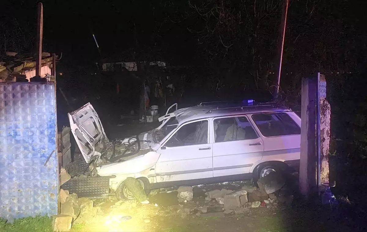 Ödemiş'te Trafik Kazası: 1 Ölü, 1 Yaralı