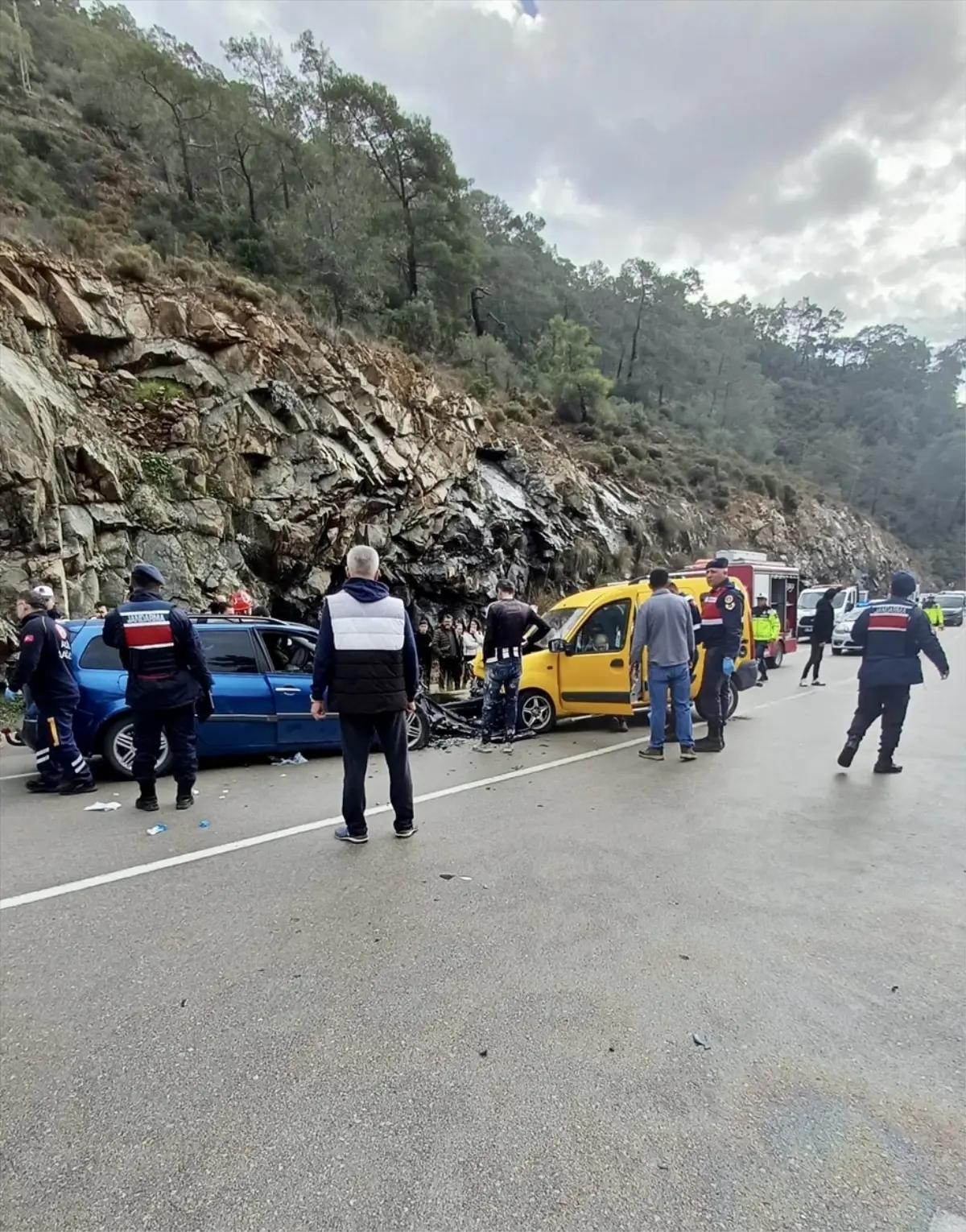 Fethiye'de Trafik Kazası: 2 Ölü, 5 Yaralı