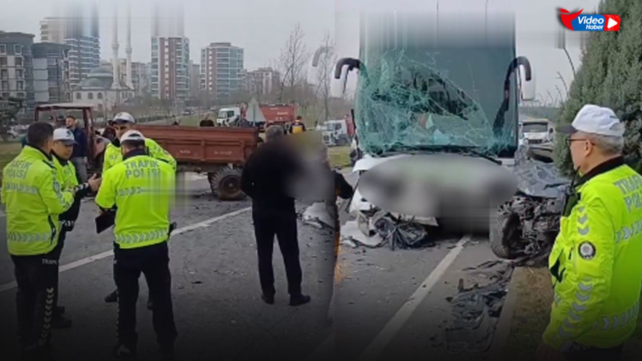 Manisa–Menemen yolunda feci kaza: 6 yaralı!