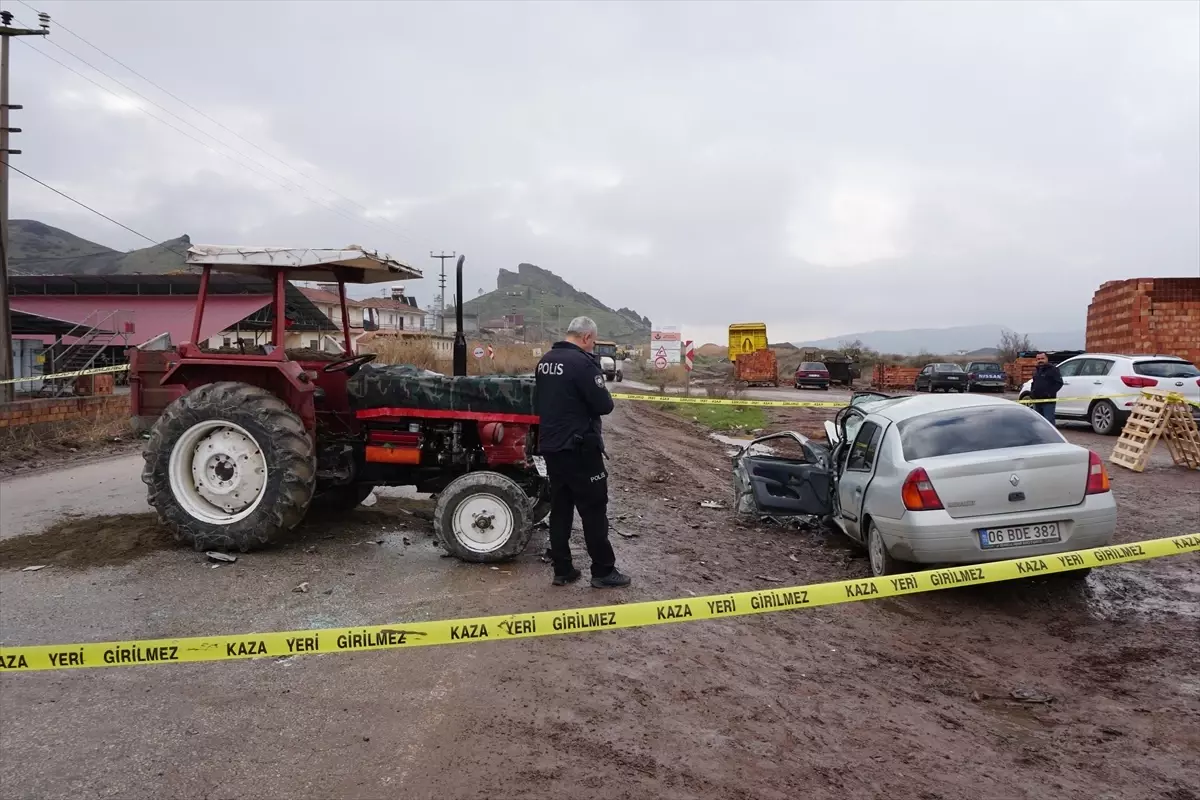 Osmancık'ta Kaza: 1 Ölü, 2 Yaralı