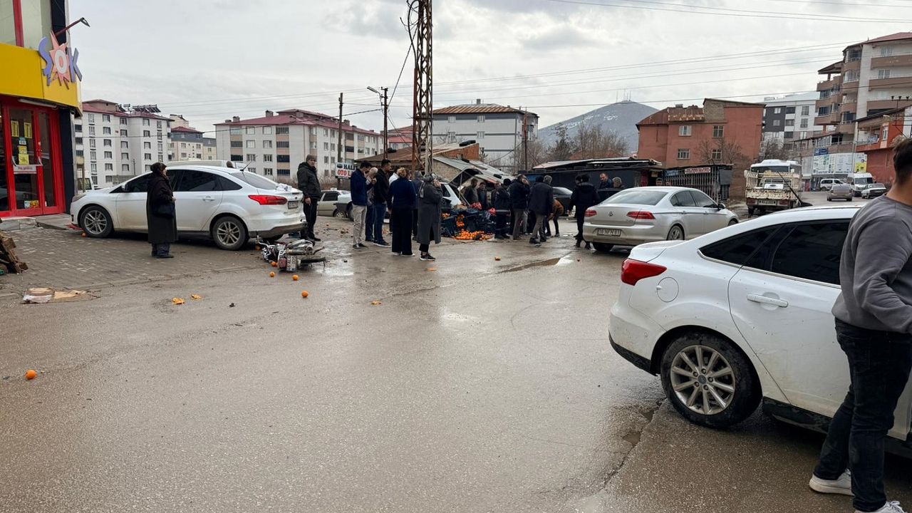 Afşin’de Motosiklet Kazası: 1 Yaralı