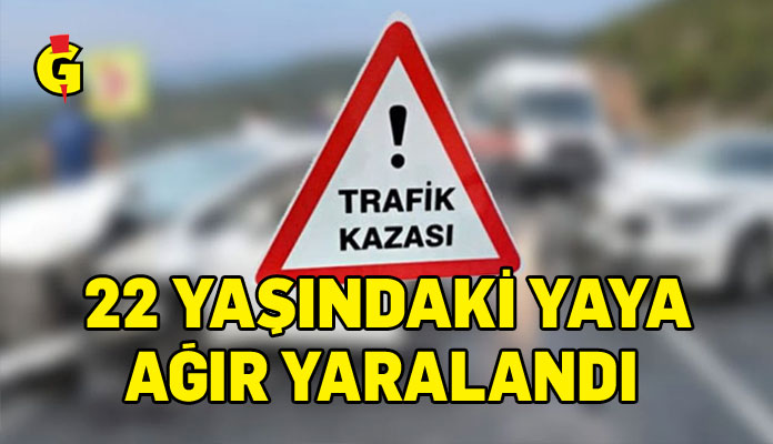 Girne’de yaya geçidinde kazası meydana geldi