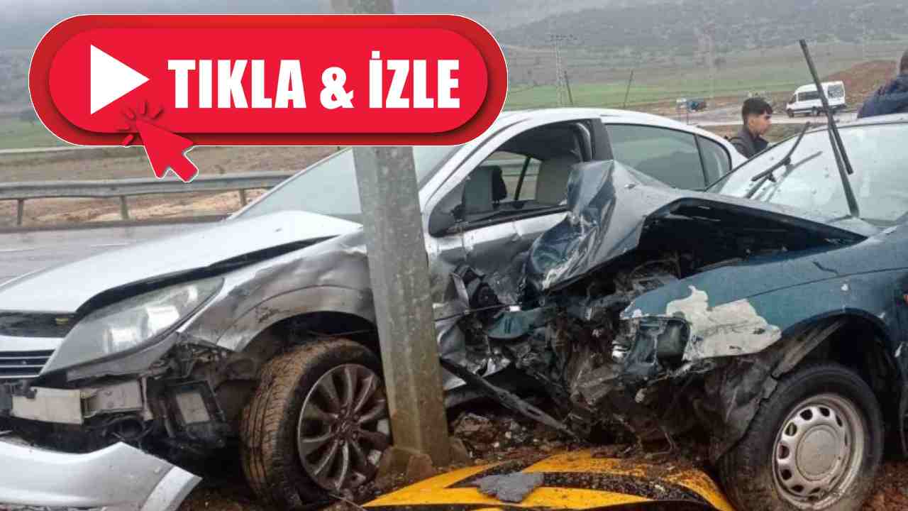 Gaziantep’te Trafik Kazası: İki Sürücü Yaralandı