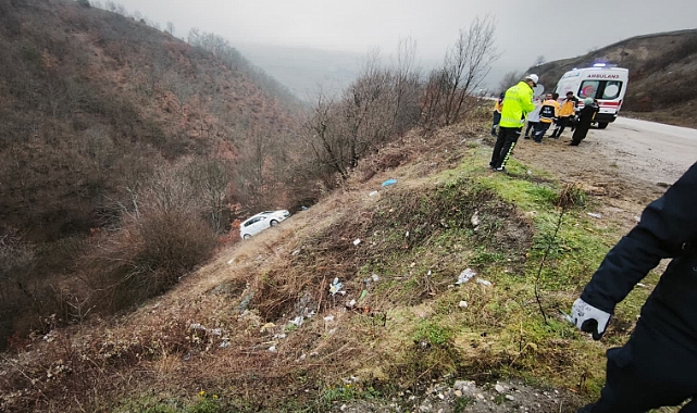 Niksar-Tokat Karayolu Direksiyon Hakimiyetini Kaybetti, Yoldan Çıktı - YEREL