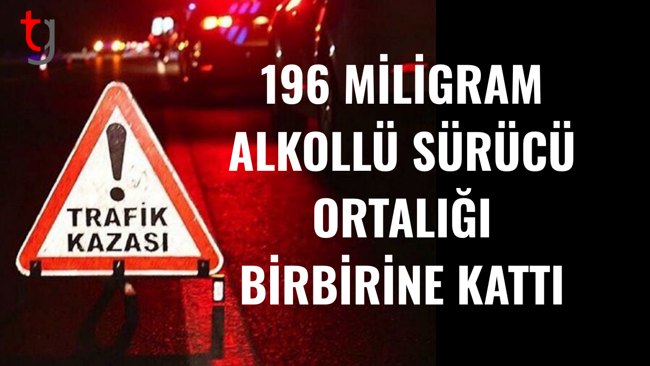 Lefkoşa-Gazimağusa Anayolu’nda alkollü sürücü kaza yaptı