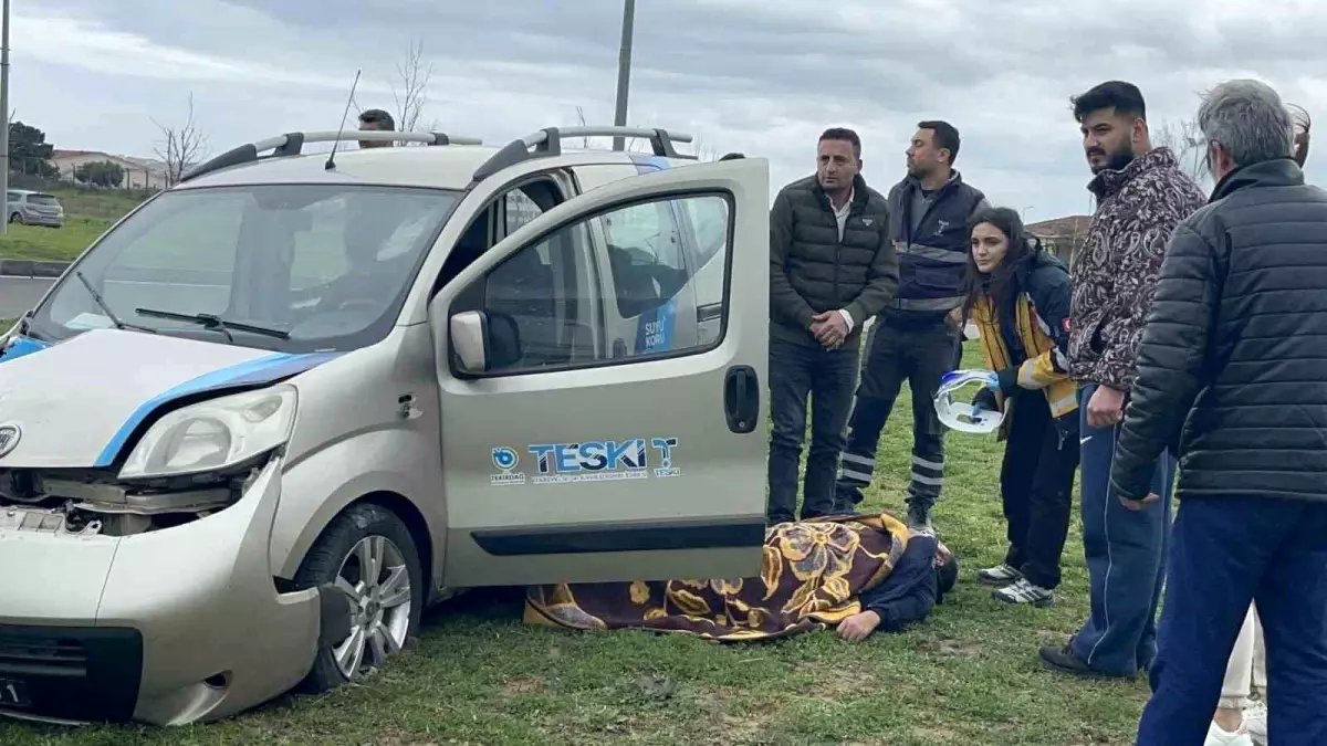 Çorlu'da Trafik Kazası