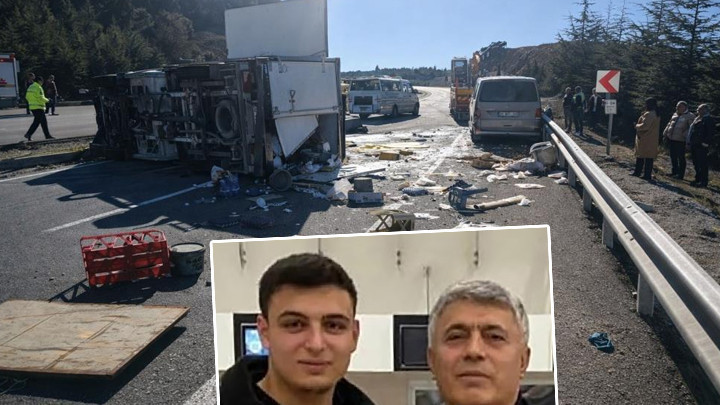 Denizli'de feci kaza: Baba ve oğlu hayatını kaybetti