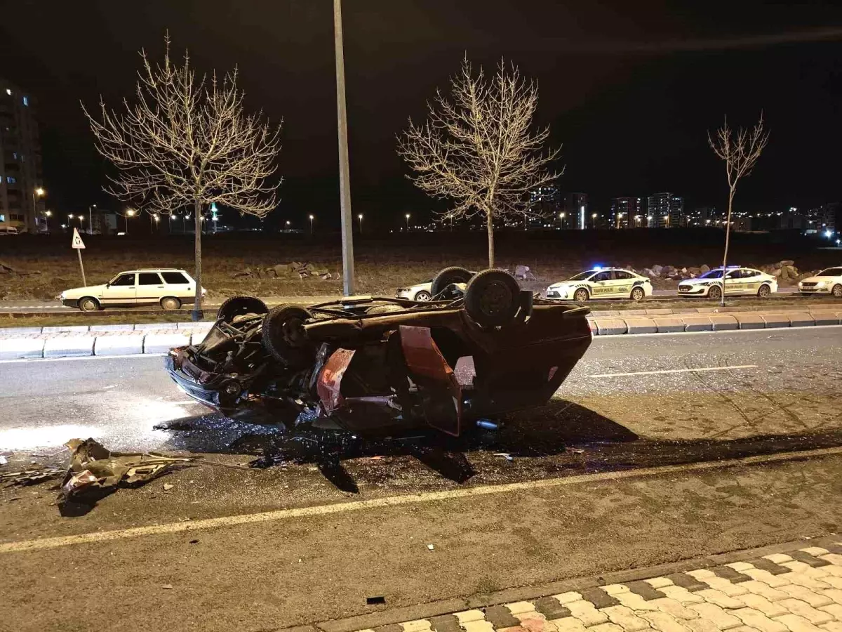 Kayseri'de Trafik Kazası: 4 Yaralı