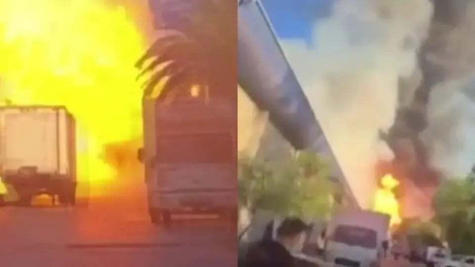 Şili'de tanker patlaması: Santiago yakınlarında zincirleme kaza! 4 ölü | DÜNYA HABERLERİ