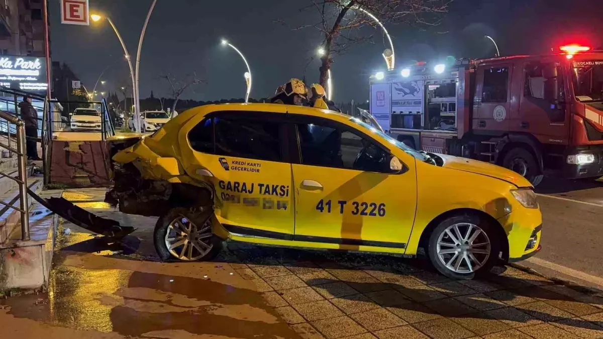 Gebze'de Trafik Kazası: Yaralı Yok
