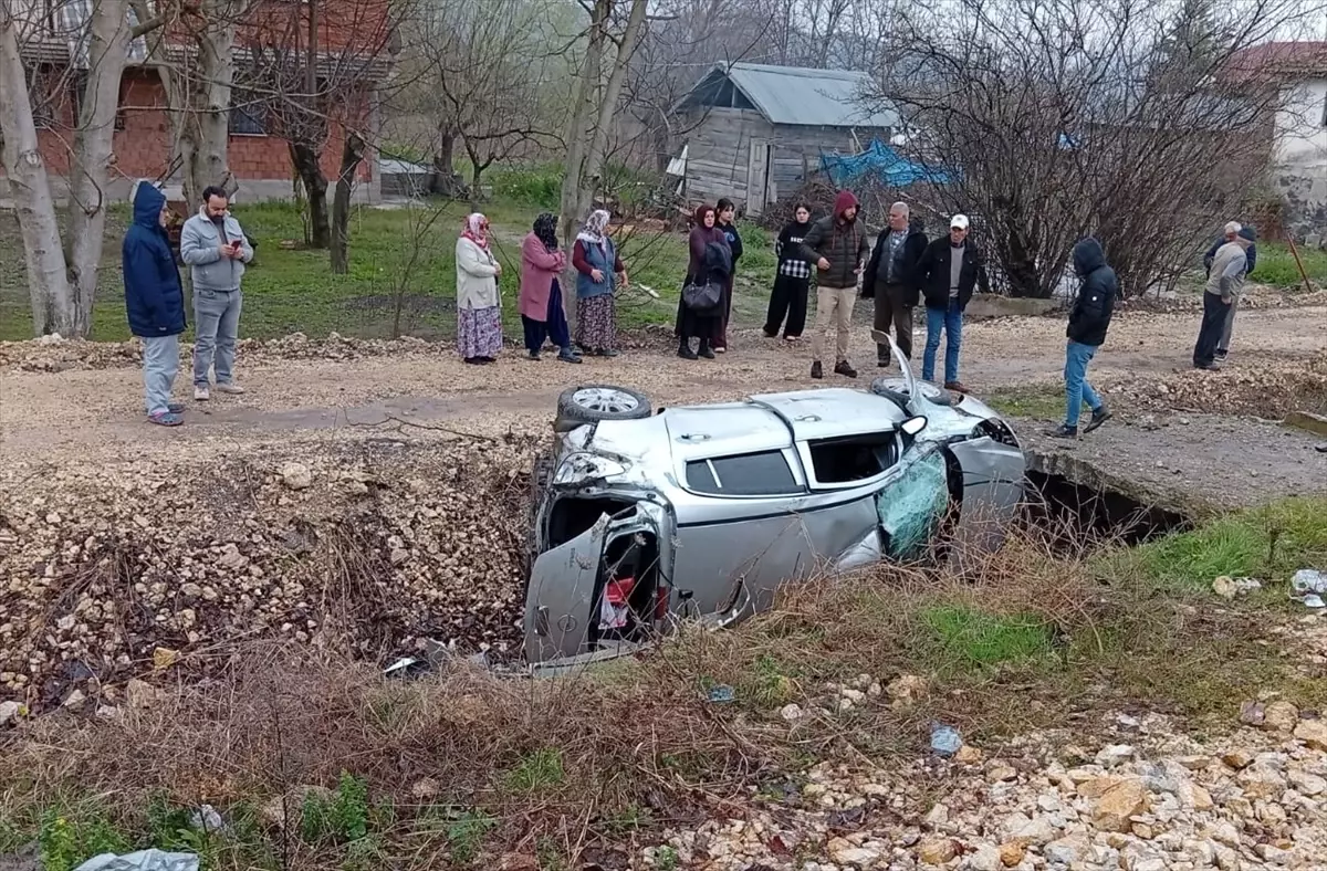 Tokat'ta Trafik Kazası: 1 Bebek Yaralı