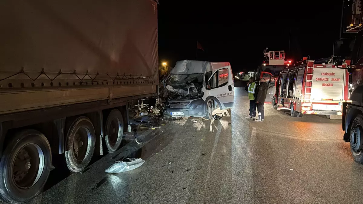 Eskişehir'de Trafik Kazası: Bir Kişi Hayatını Kaybetti