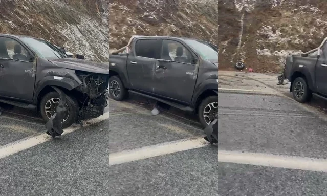 Genç’te trafik kazası: 4 Kişi Yaralandı