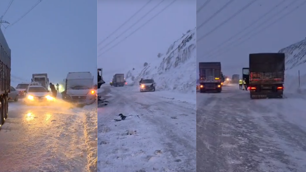 Göksun–Kayseri Yolunda Zincirleme Kaza!