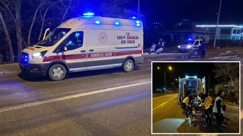 Konya'da motosiklet kazası: 1 yaralı
