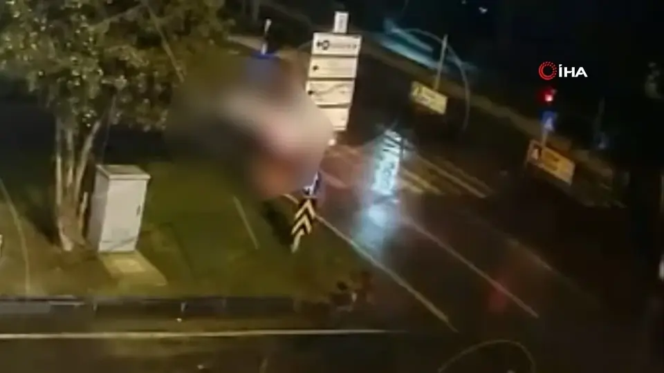 Samsun’da 13 yaşındaki iki çocuğun öldüğü kaza kamerada
