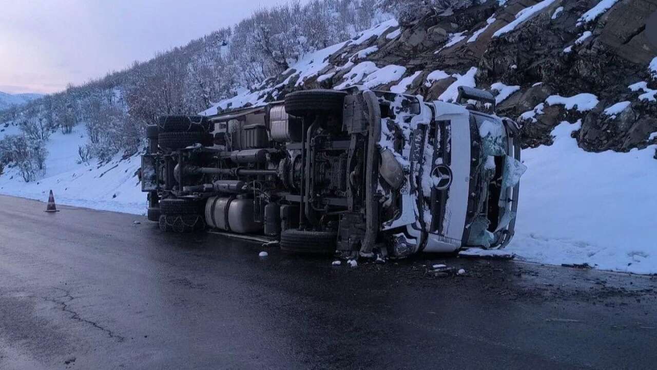 Şırnak’ta trafik kazası: 2 kişi yaralandı