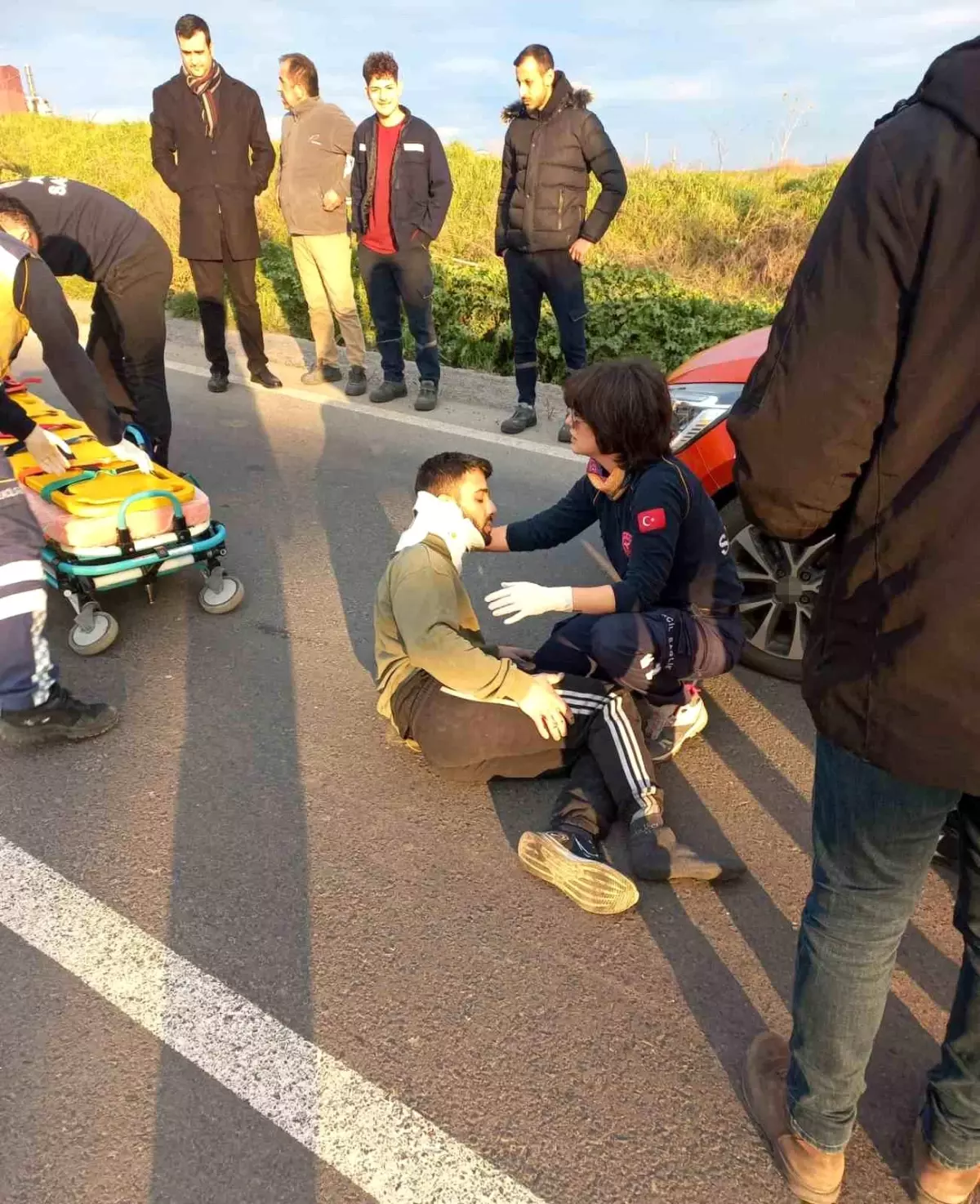 Tekirdağ'da Trafik Kazası: 1 Yaralı