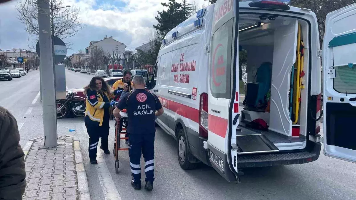 Karaman'da Trafik Kazası: Bir Yaralı