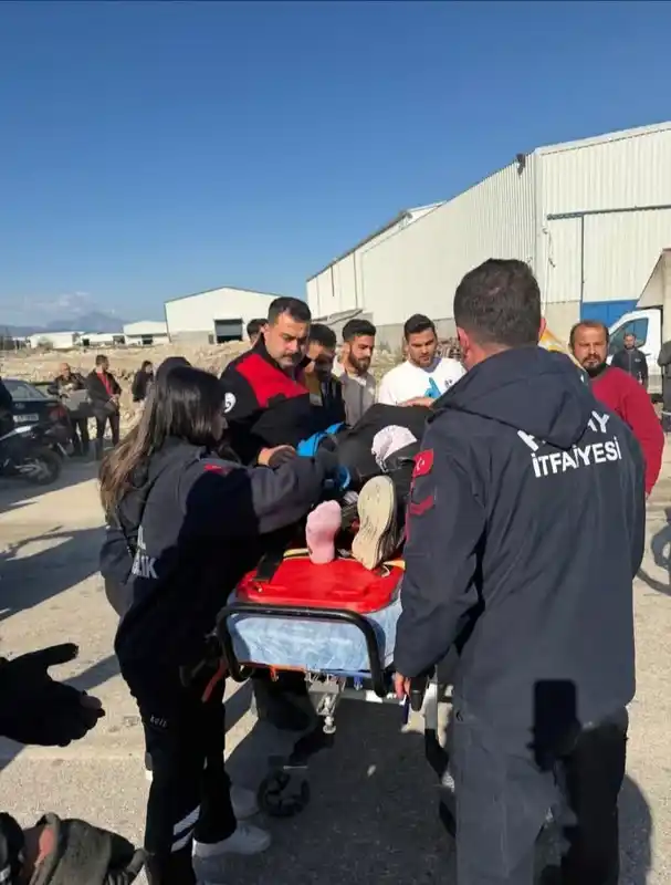 Antakya'da trafik kazası: 1 kişi yaralandı