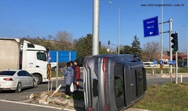 Dörtyol Kavşağı'nda Kaza